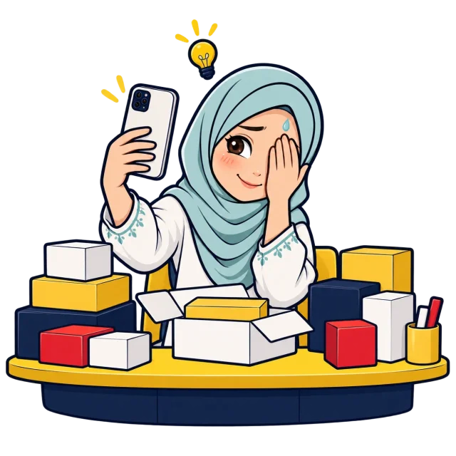 Pemilik bisnes segan depan kamera